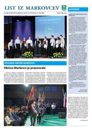 LIST IZ MARKOVCEV MAJ 2025